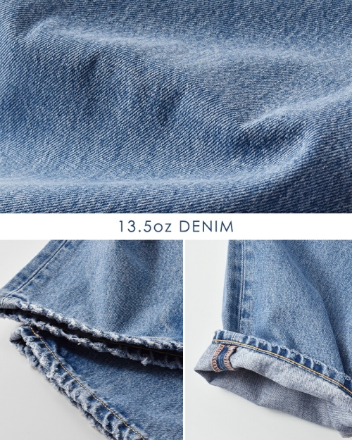 YLEVE イレーヴ デニム バギーパンツ “13.5oz DENIM BAGGY” 168
