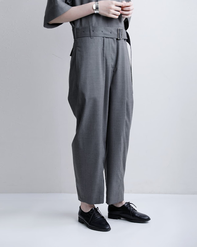 YLEVE イレーヴ SUPER120s ウール オールインワン SUPER120'S CHAMBRAY
