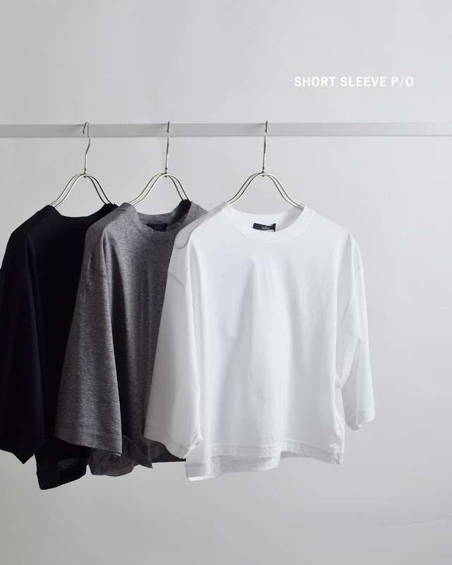 YLEVE イレーヴ コットンシアー天竺 半袖カットソー COTTON SHEER