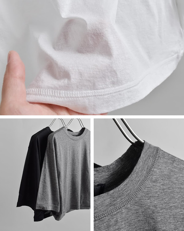 YLEVE イレーヴ コットンシアー天竺 半袖カットソー COTTON SHEER