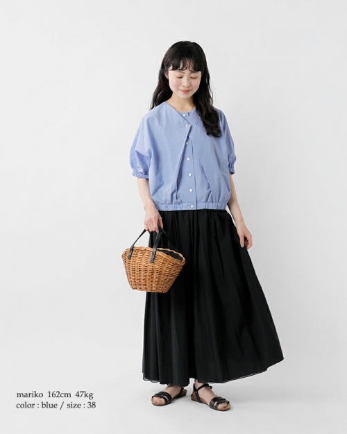 Si-Si-Si スースースー レイヤード バルーン ブラウス “BALLOON BLOUSE 