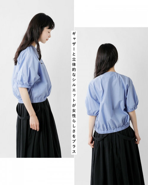 Si-Si-Si スースースー レイヤード バルーン ブラウス “BALLOON BLOUSE 