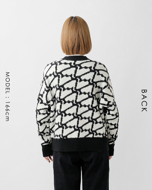 Si-Si-Si スースースー ウォームニット スワン カーディガン “SWAN