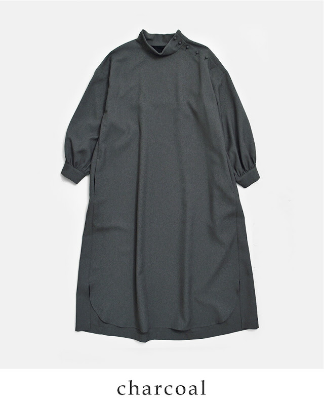 Si-Si-Si スースースー スタンドカラー ワンピース STAND COLLAR DRESS