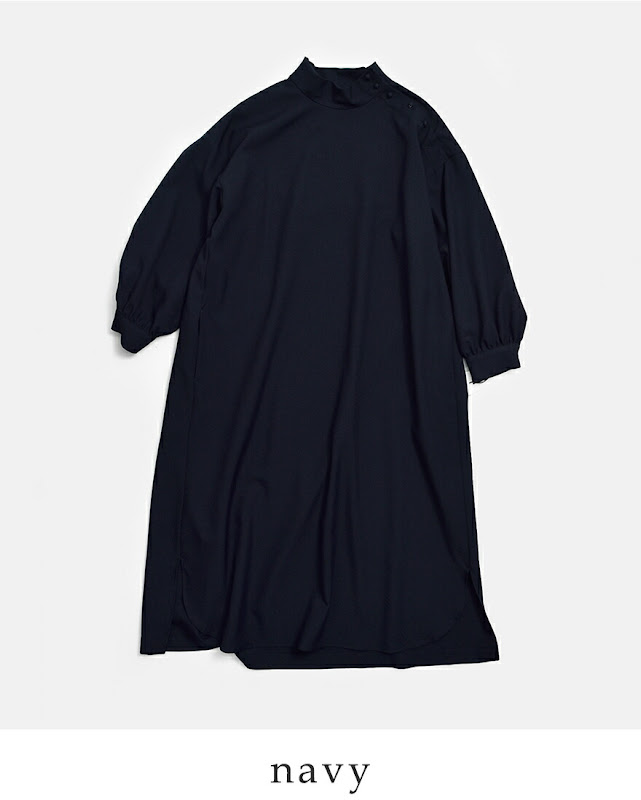 Si-Si-Si スースースー スタンドカラー ワンピース STAND COLLAR DRESS