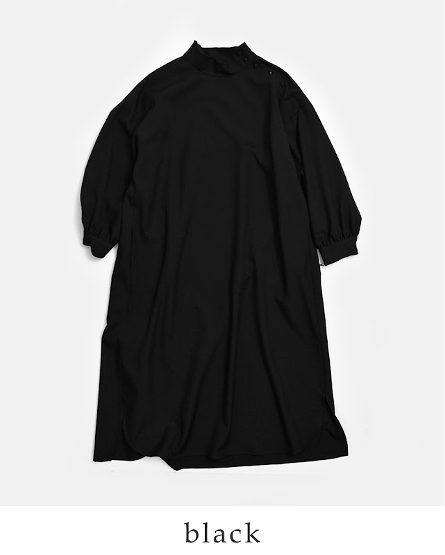 Si-Si-Si スースースー スタンドカラー ワンピース STAND COLLAR DRESS