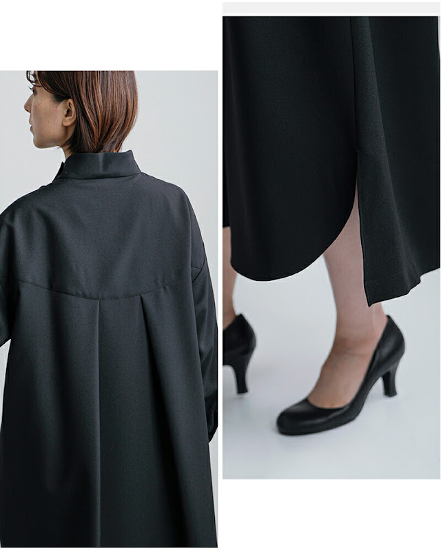Si-Si-Si スースースー スタンドカラー ワンピース STAND COLLAR DRESS