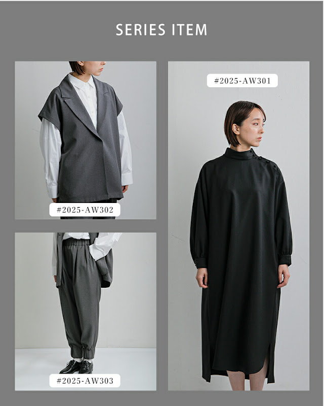 Si-Si-Si スースースー スタンドカラー ワンピース STAND COLLAR DRESS