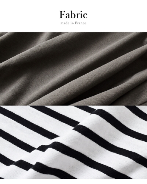 SAINT JAMES ブラックとホワイトストライプ 長袖Tシャツ SAINT JAMES 長袖ニット黒と白のストライプ SAINT JAMES（セント