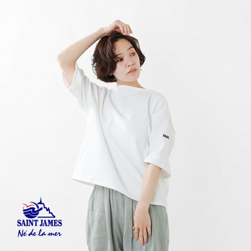 SAINT JAMES セントジェームス OUESSANT LOOSE TEE ウエッソンルーズT