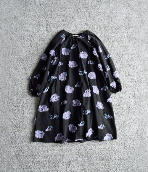 susuri ススリ コットン ウール 刺繍 ピーテル ドレス 23-252