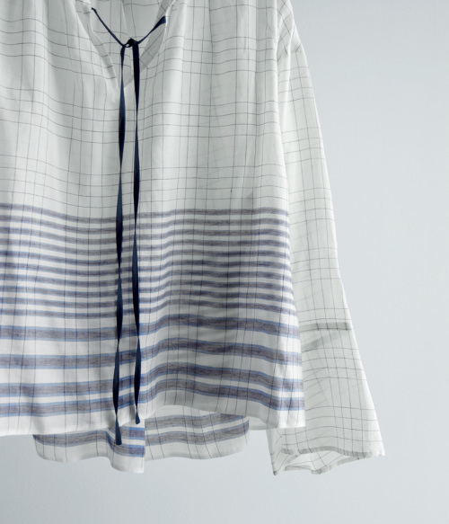 susuri ススリ シルク モラスク ブラウス 23-409 