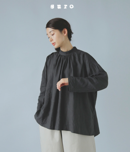 suro スロ Yヨークスモックブラウス 230101-02 | iroma..aranciato