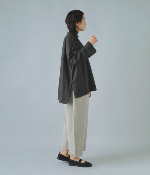 suro スロ Yヨークスモックブラウス 230101-02 | iroma..aranciato