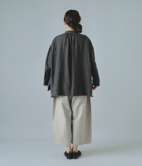 suro スロ Yヨークスモックブラウス 230101-02 | iroma..aranciato