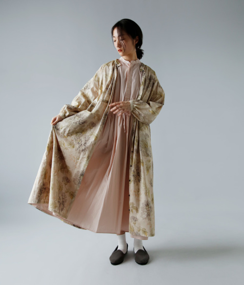 定価3.7万】ススリ 着い susuri *コットンリバーエッジワンピース*1綿 