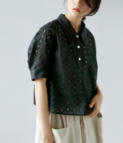 トップス yururi セール】TILA KUROYURI TOP | TILA クロユリ トップ（その他
