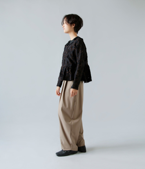 susuri ススリ コットン リゴレット ブラウス 24-452 | iroma