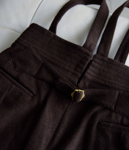 susuri ススリ ウール カシミヤ ムース パンツ 24-557 ☆5 | iroma