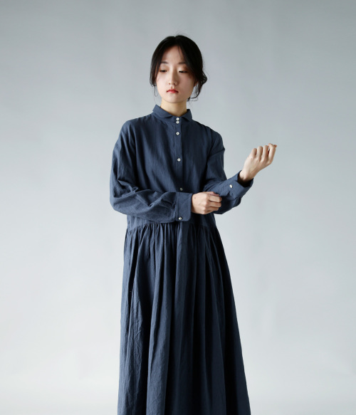 えみおわす 新品未使用 カフタンドレス リネン｜レディース 