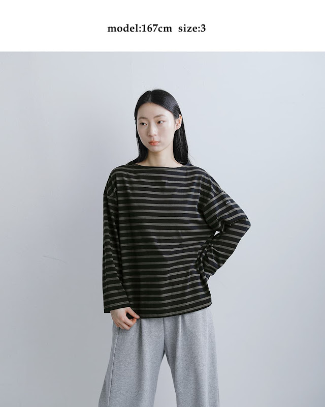 SAINT JAMES セントジェームス モーレルーズ 薄手 長袖 ボーダー T