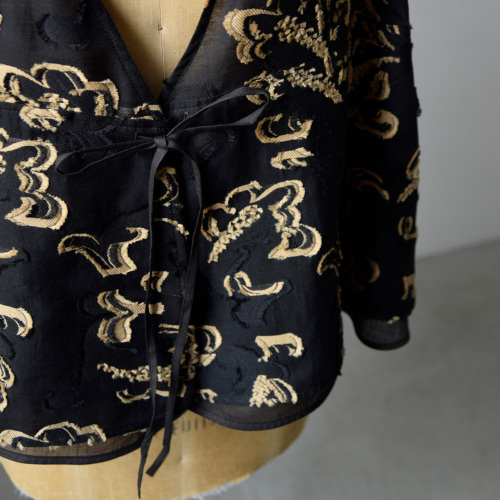 susuriススリ　シカーダベスト susuri ススリ コットン シカーダ ベスト 25-050 2025aw新作