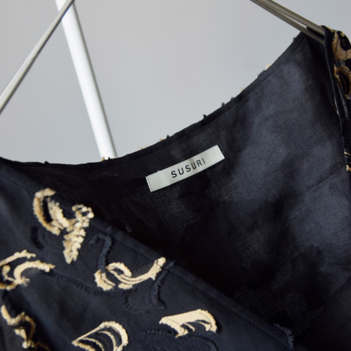 AD2019 archive ポリ縮サスペンダー 黒 縮絨 ベスト AD2019 archive ポリ縮サスペンダー 黒 縮絨 ベスト AD2019