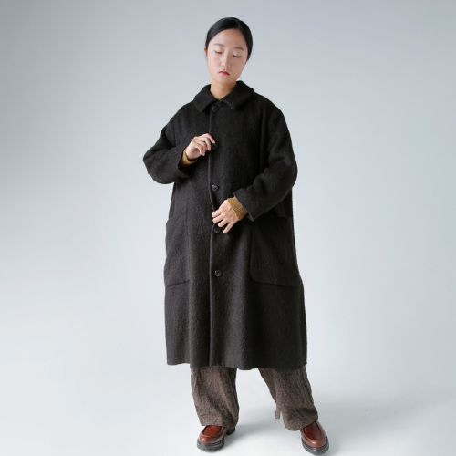 susuri ススリ アルパカ ウール ローグコート 25-150 | iroma..aranciato