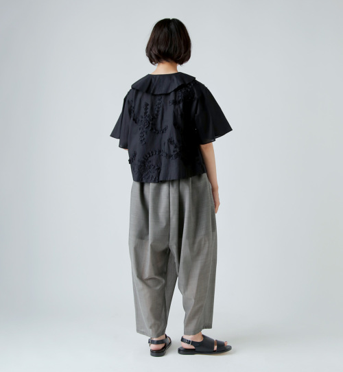 susuri ススリ コットン シンク ブラウス 25-407 | iroma..aranciato