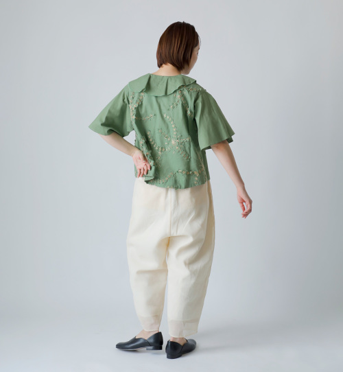 数量は多い  ブラウス シンク コットン ススリ susuri 25-407 iroma | ☆3 ジャケット・アウター