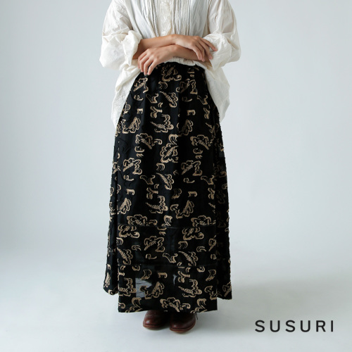 susuri ススリ コットン ハバネラ スカート 25-650 | iroma..aranciato