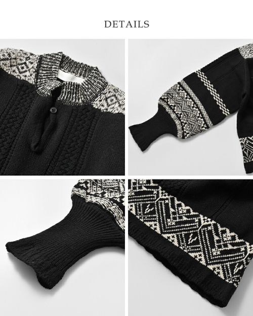 ASEEDONCLOUD アシードンクラウド  セイヤコウ ジャガード ブラウス “Seiyako jacquard blouse” 252805 レディース 2025aw新作 クーポン対象 ASEEDONCLOUD アシードンクラウド セイヤコウ ジャガード ブラウス