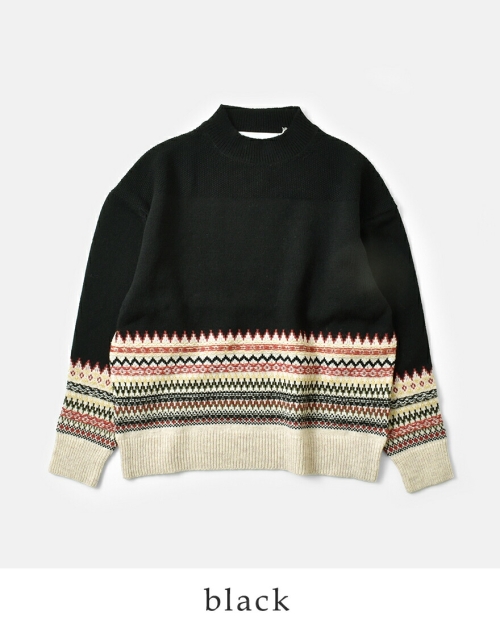 ASEEDONCLOUD アシードンクラウド セイヤコウ ジャガード プルオーバー