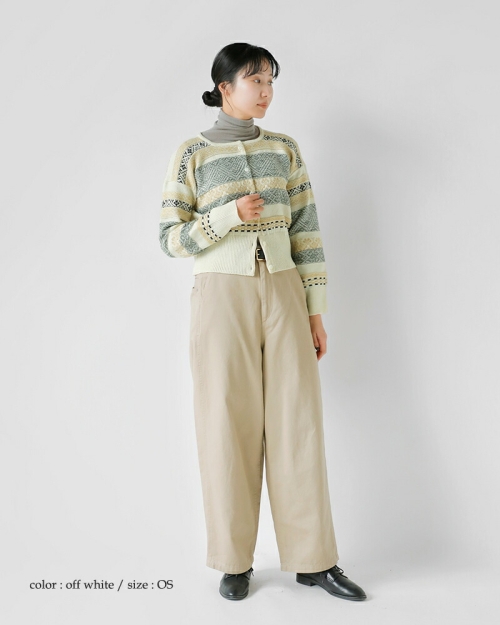 ASEEDONCLOUD アシードンクラウド セイヤコウ ジャガード カーディガン