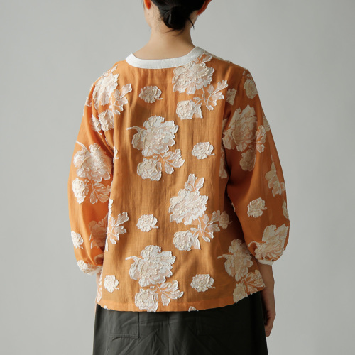 susuri ススリ コットン シロッコ ブラウス 26-402 | iroma..aranciato