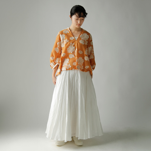#susuri ブラウス ススリ SUSURI ススリ｜ブーシュブラウス beige