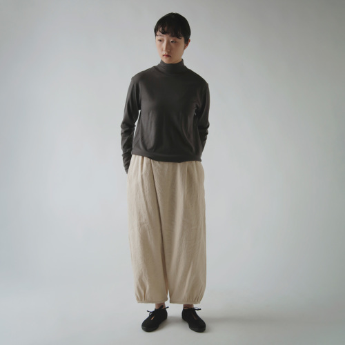 susuri ススリ コットンリネン クリケット パンツ 26-502 | iroma