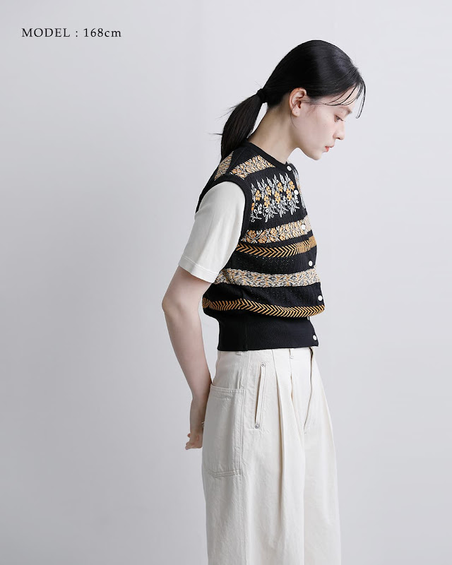 30%OFF】 ASEEDONCLOUD アシードンクラウド フラワージャガード ニット