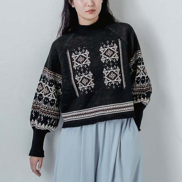 [2026aw アシードンクラウド ウール プルオーバーニット