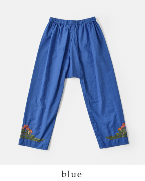 TOWAVASE トワヴァーズ コットン ラミー テーパード パンツ “Francette