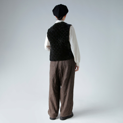 TOWAVASE ベルベット　ベスト TOWAVASE | ベルベットベスト - c a b i n e t O N L I N E S T O R E