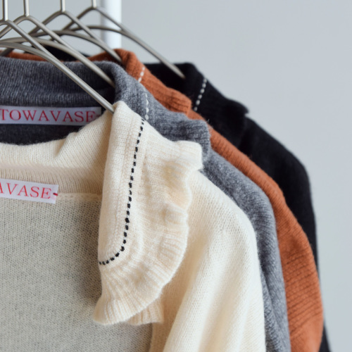 TOWAVASE トワヴァーズ カシミヤ ハンドステッチ カシュクール