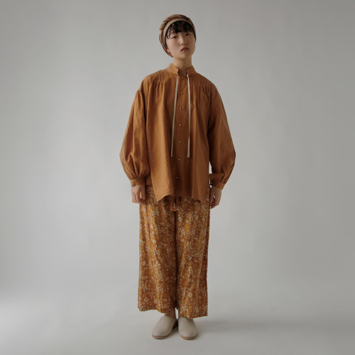 TOWAVASE トワヴァーズ シルク タッセル付き イージーパンツ “Mathilde