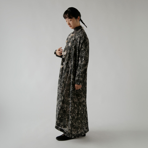 TOWAVASE トワヴァーズ コットンシルク ネックレス付き ドレス