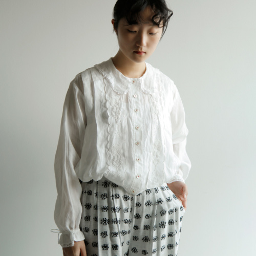TOWAVASE トワヴァーズ リネン ショートジャケット “violette” 31