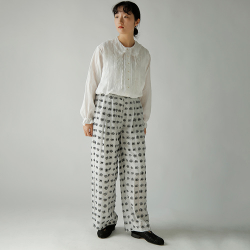 TOWAVASE トワヴァーズ リネン ショートジャケット “violette” 31 