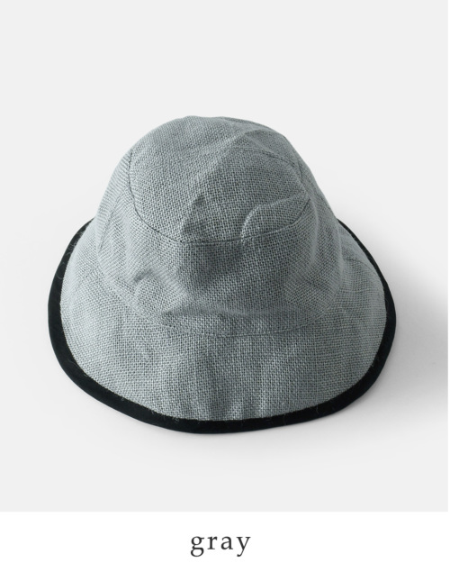 TSUYUMI ツユミ ウォッシュド ジュート バケット ハット 3204 | iroma