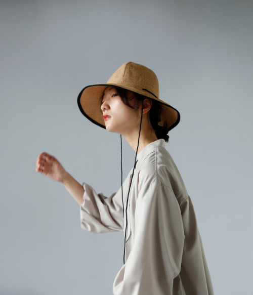 TSUYUMI ツユミ ジュート ラウンド トップ ハット 3211 | iroma..aranciato