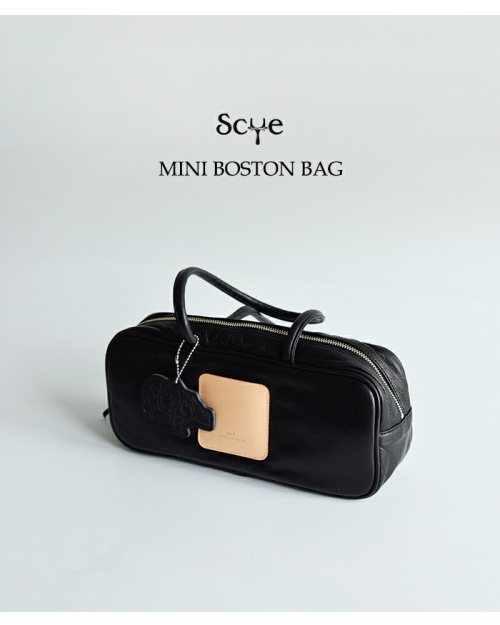 scye レザーボストンバッグLサイズ 美品】希少 Scye 限定 レザー ボストンバッグ ブラック 大人気
