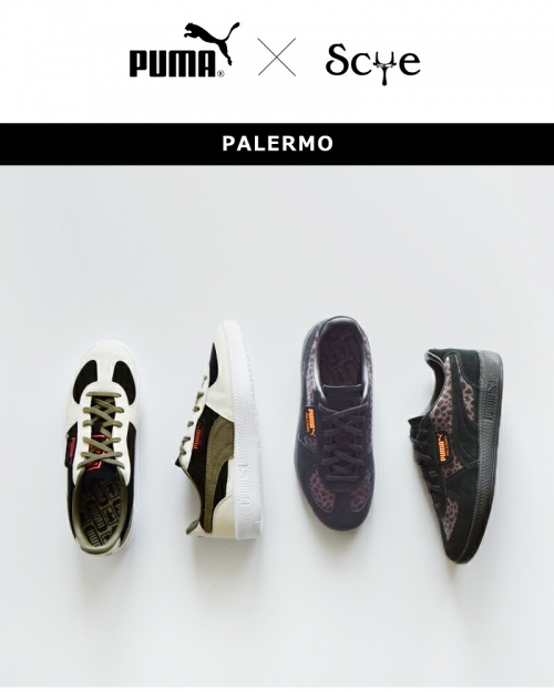 Scye サイ ×PUMA プーマ レザー スニーカー “PALERMO” 403448-9